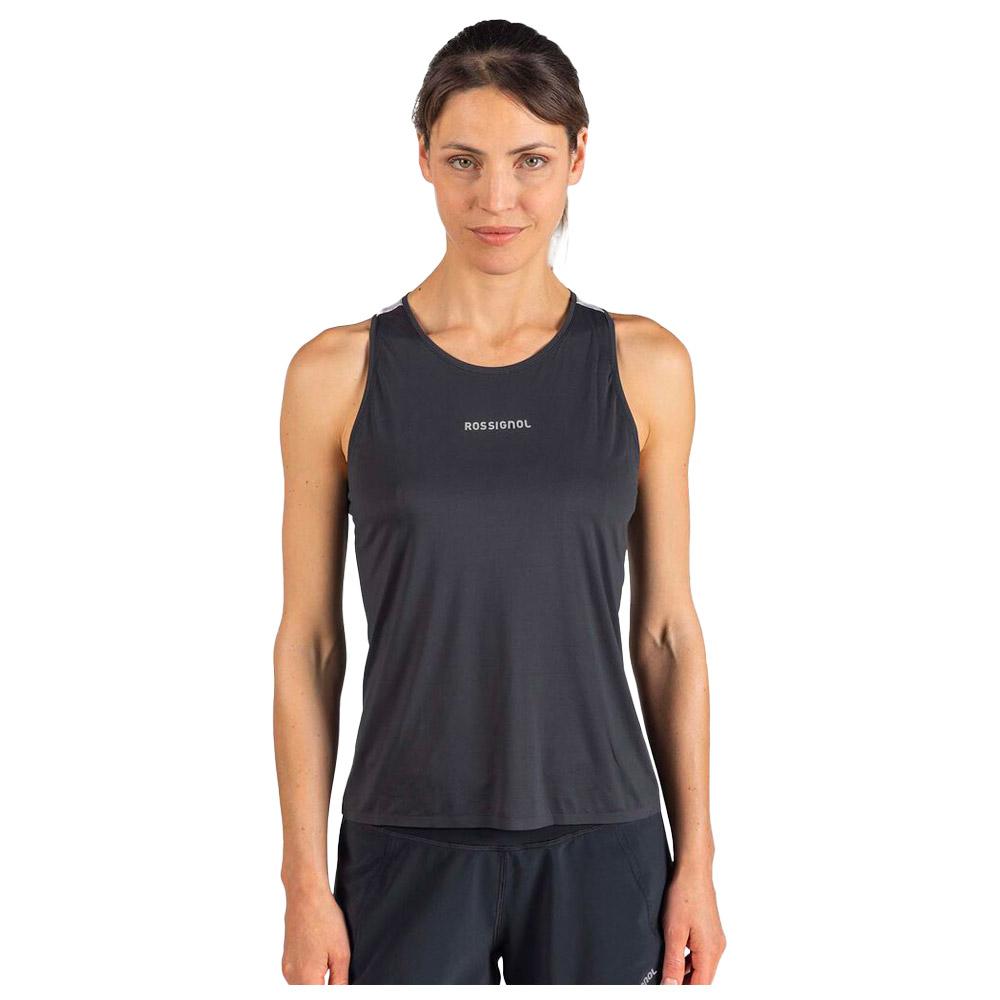 Rossignol - W Sapa Tank Black - XS - Trail T-Shirt