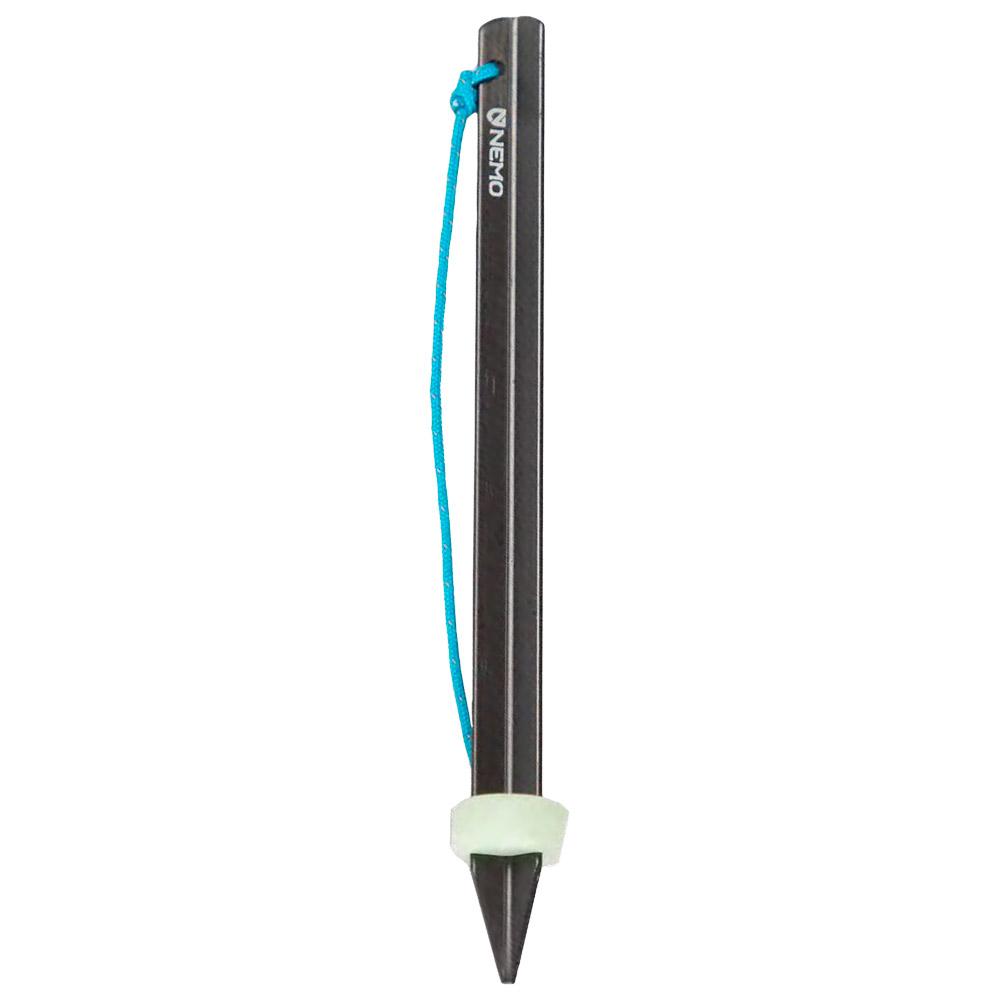 Nemo - Sweepstake (6-Pack) Shiny Black - Tent pegs