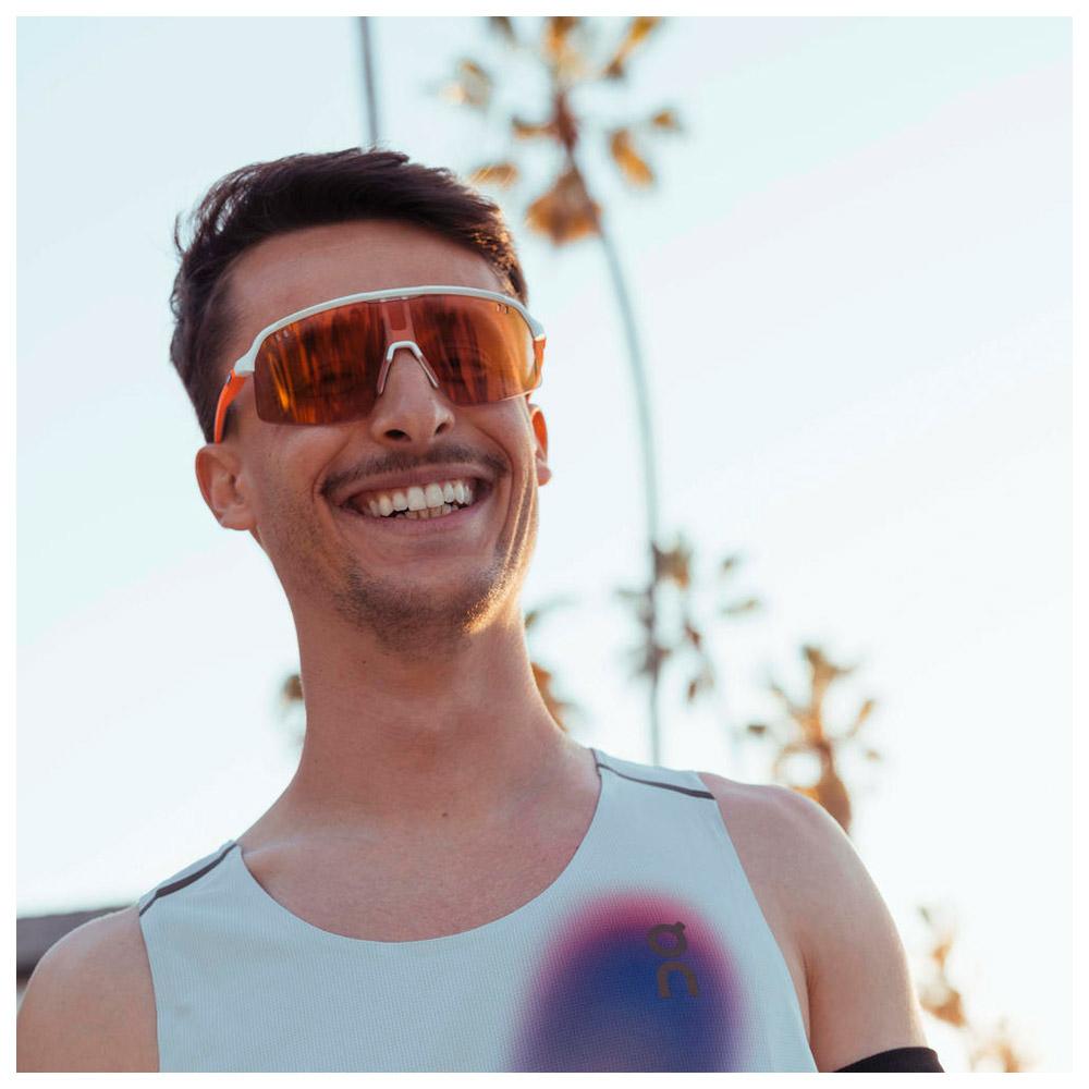 Julbo Sunglasses Intensity Mat Blanc Orange Fluo Reactiv 0-3 High