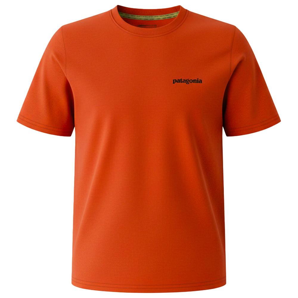 Patagonia - P-6 Logo Coal Orange - XL - Tee-Shirt