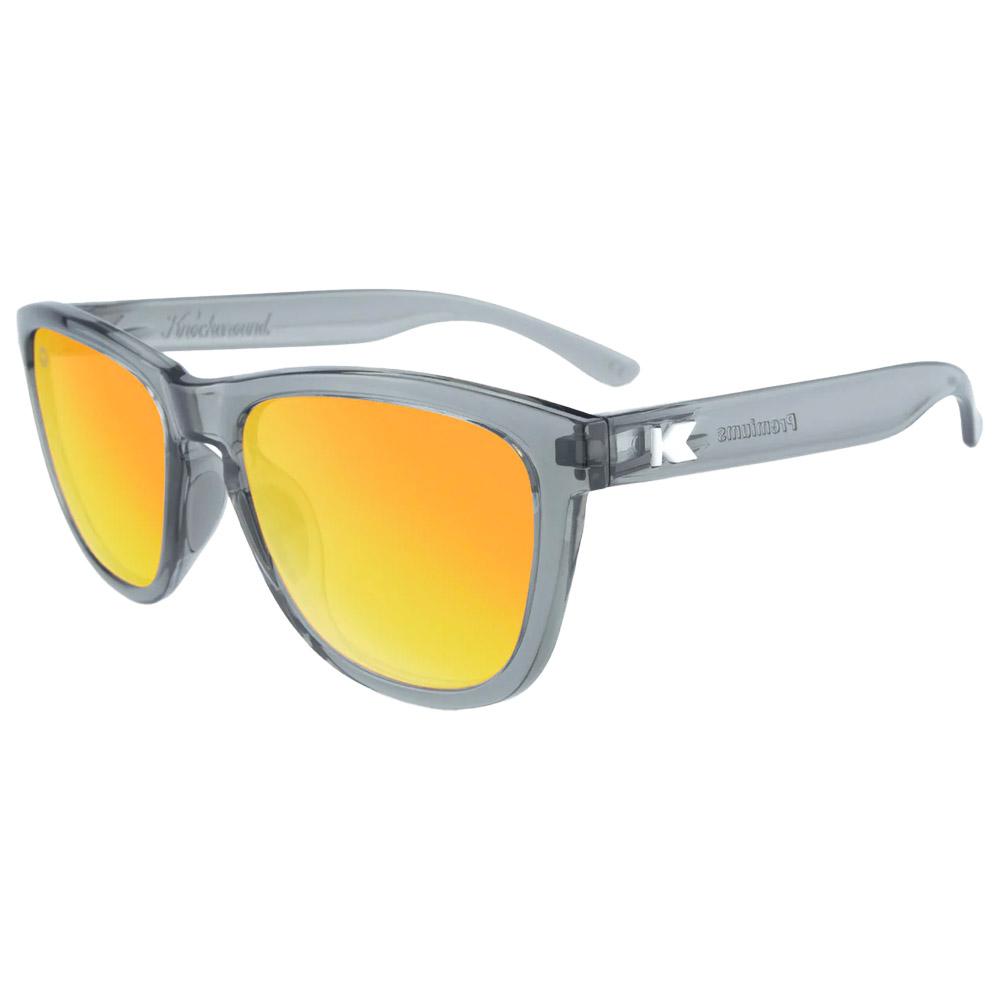 Knockaround - Premiums Sport Clear Grey - Sonnenbrille - Grau - Glisshop.de