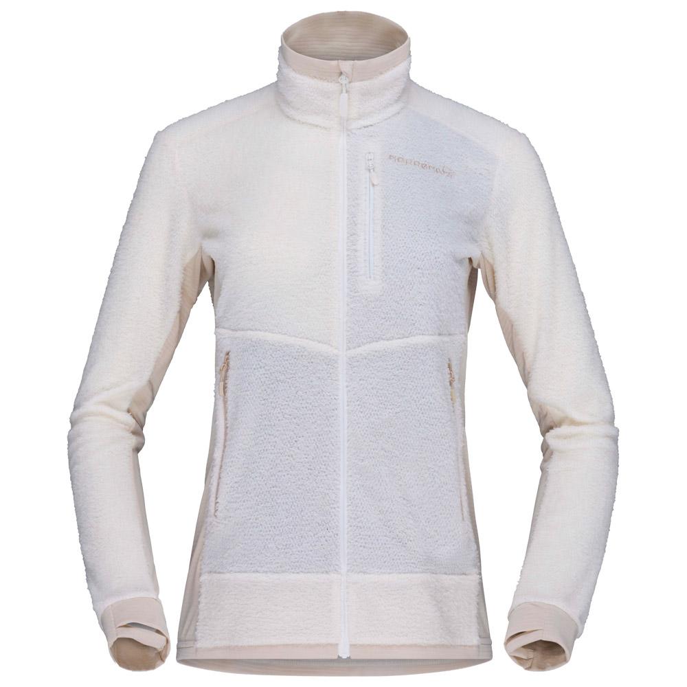 Norrona - Falketind Warm 1 Active W's Snow White Oatmeal - L - Fleece