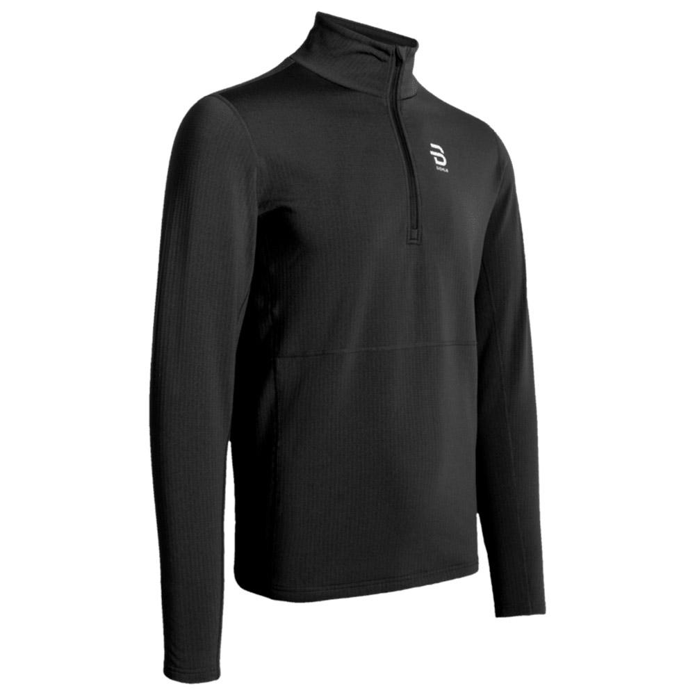 Bjorn Daehlie - Half Zip Pace Men Black - XL - Fleece - Größe XL - Schwarz - Herren - Glisshop.de