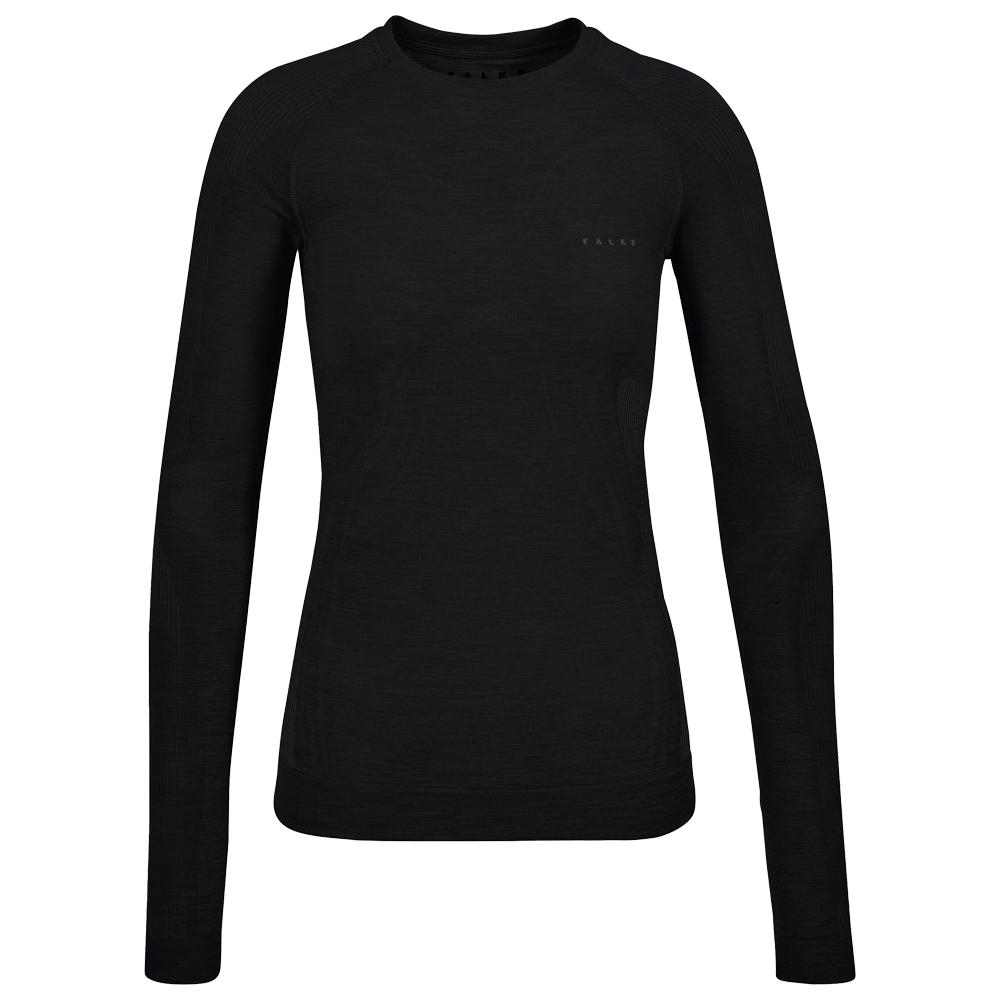 Falke - Longsleeved Regular Fit W Black - L - Technical underwear
