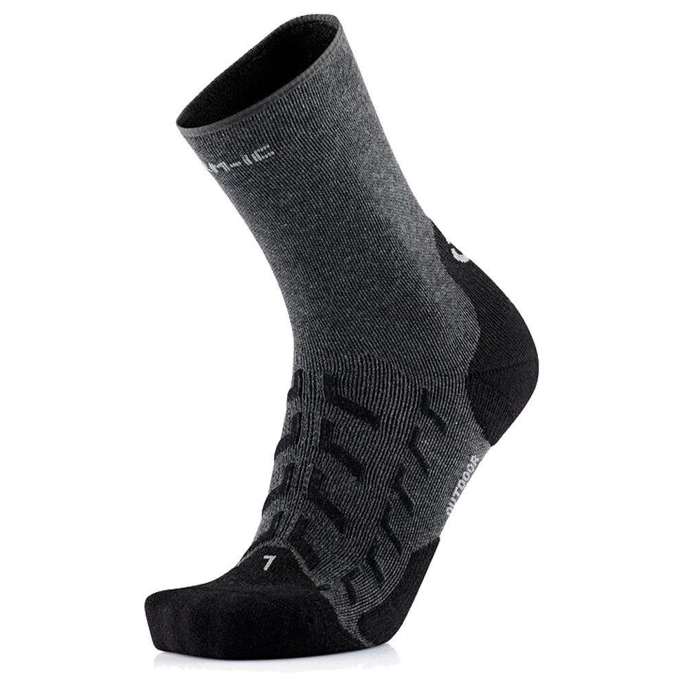 Therm-Ic - Outdoor Comfort Crew Charcoal Black - 42-44 - Socks