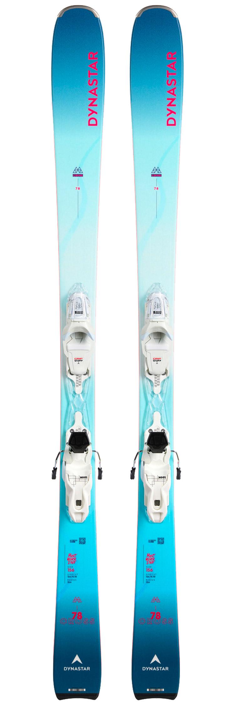 Dynastar - Pack Ski M-Cross W 78 Xpress - 156 + Xpress W 10 Gw B83 Granit White - Ski