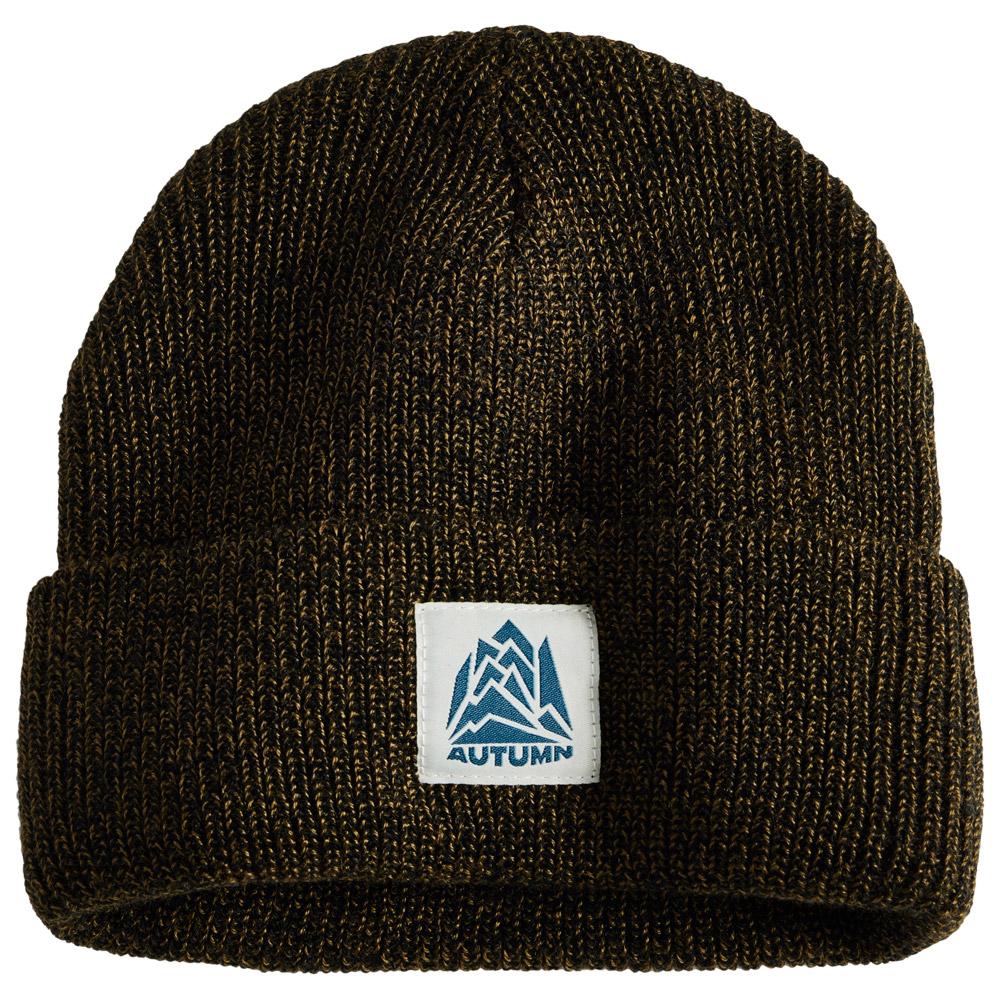 Autumn - Marl Beanie Army Black - Beanies