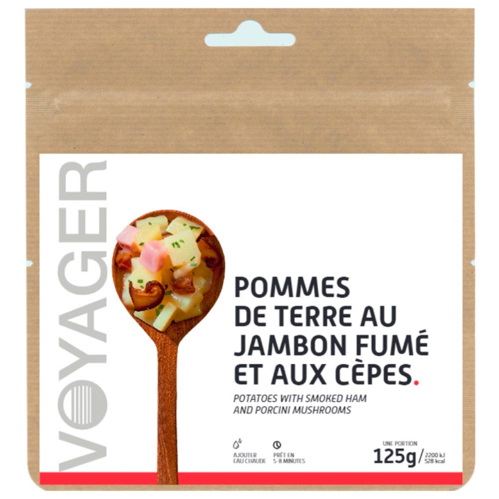 Voyager - Pommes De Terre Au Jambon Fumé Et Aux Cèpes 125 g. - Freeze-dried meals