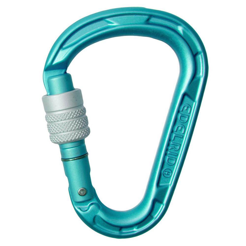 Edelrid - Hms Strike Screw Icemint - Karabiner - Icemint - Glisshop.de