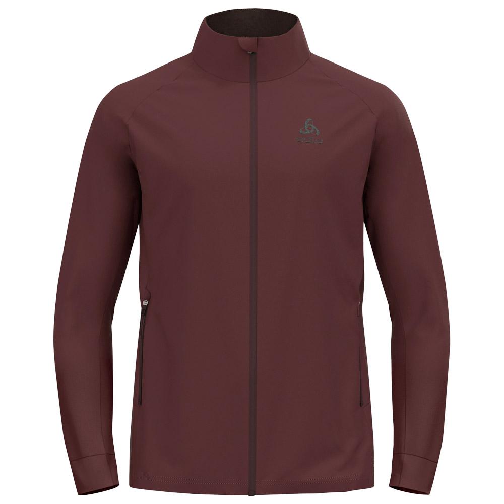 Odlo - Brensholmen Jkt Fudge - L - Langlauf Jacken - Größe L - Fudge - Herren - Glisshop.de