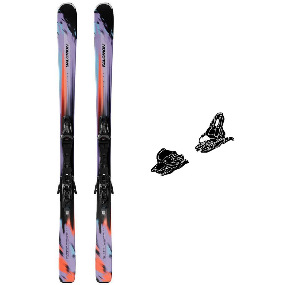 Salomon - Pack Ski E Stance Pro 86 - 185 + M10 Gw L90 Black - Ski - Größe 185 - Schwarz - Herren - Glisshop.de