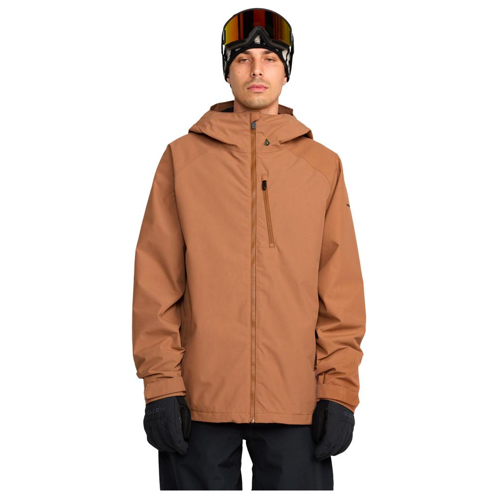 Volcom - 2836 Ins Jacket Terra Brown - S - Funktionsjacke - Größe S - Braun - Herren - Glisshop.de