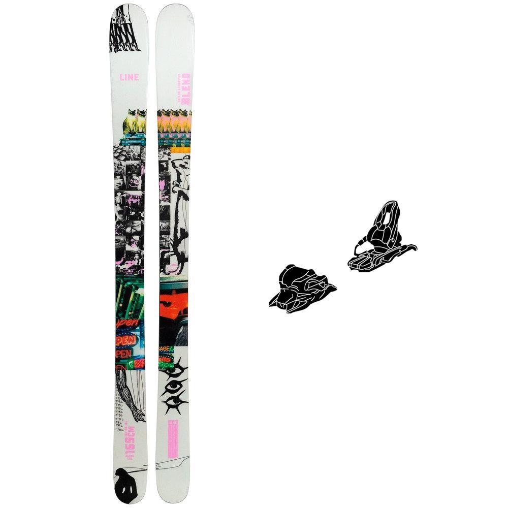 Line - Pack Ski Blend (Tbl) - 169 + 11.0 Tp 100mm Black Anthracite - Ski