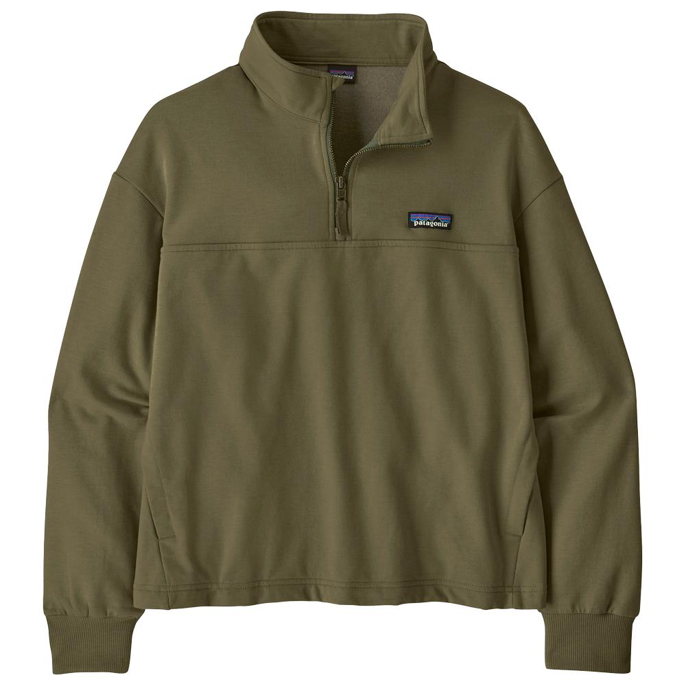 Patagonia - W's Ahnya 1/4 Zip Basin Green - M - Sweater