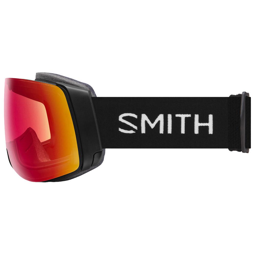 Smith Goggles 4D Mag Asian Fit Black Chromapop Photochromic Red
