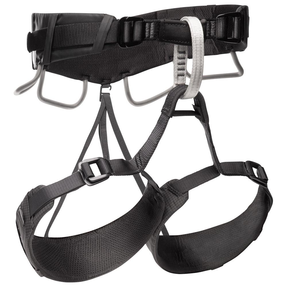 Black Diamond - Momentum 4S Anthracite - XXS - Klettergurte - Größe XXS - Anthracite - Glisshop.de