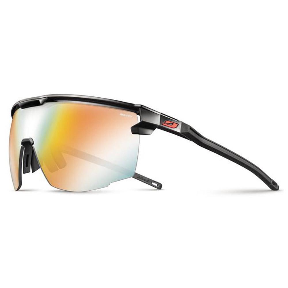 Julbo - Ultimate Mat Noir Rouge Reactiv Peformance 1-3 - Sonnenbrille - Schwarz - Glisshop.de