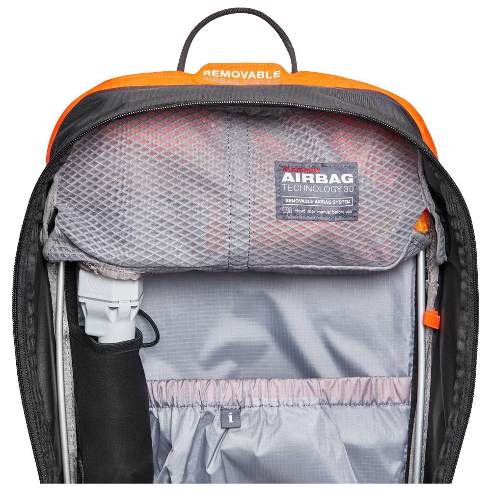 Mochila airbag Mammut Pro 35 Removable Airbag 3.0 Black - Invierno