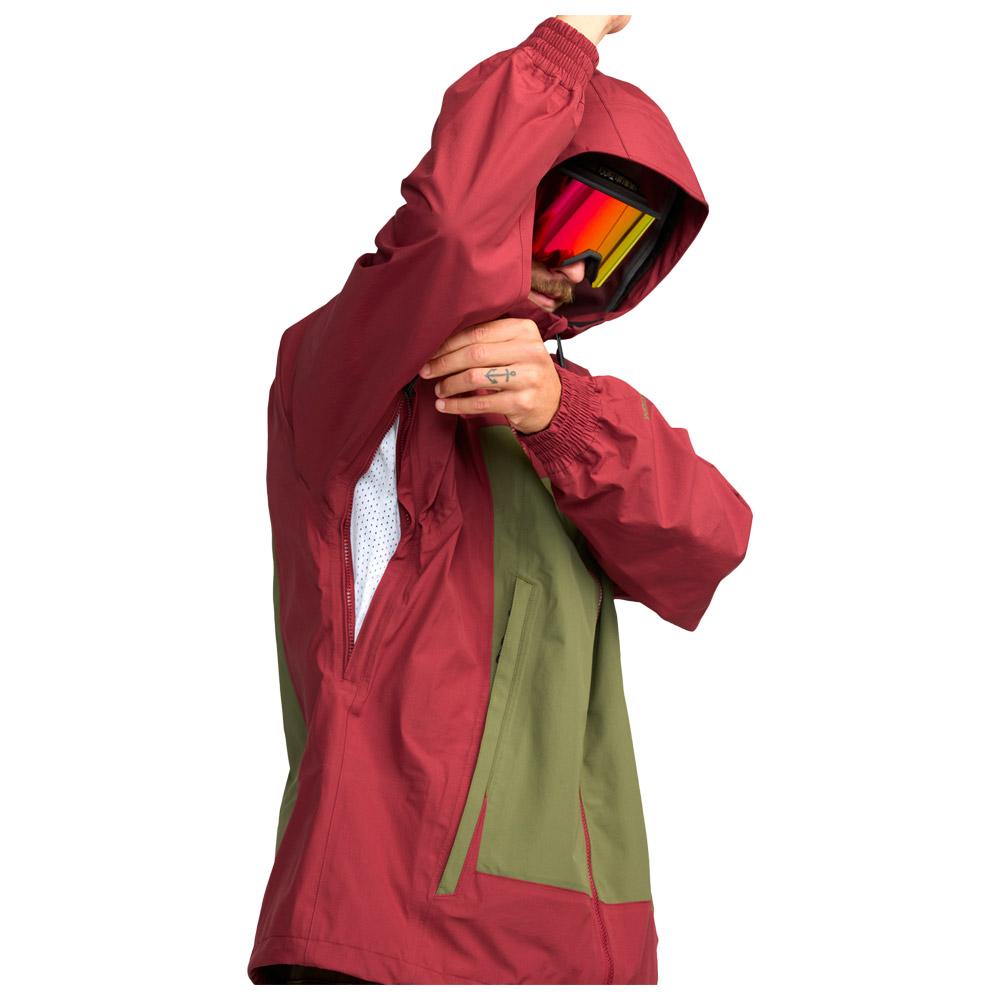 Volcom Chaqueta esqui Arthur 3 Layer Jacket Burnt Red  Volcom Chaqueta esqui Arthur 3 Layer Jacket Burnt Red
