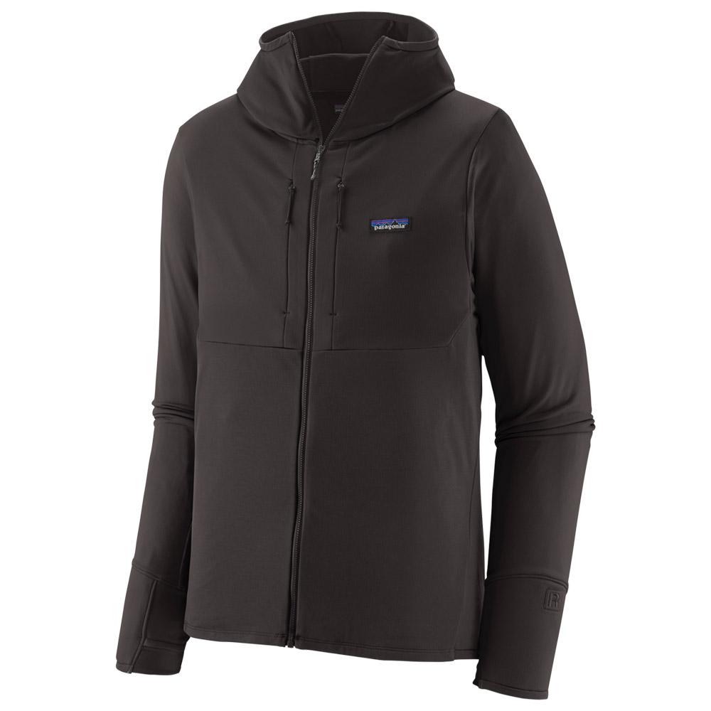 Patagonia - M's R1 Thermal Full-Zip Hoody Black - L - Fleece