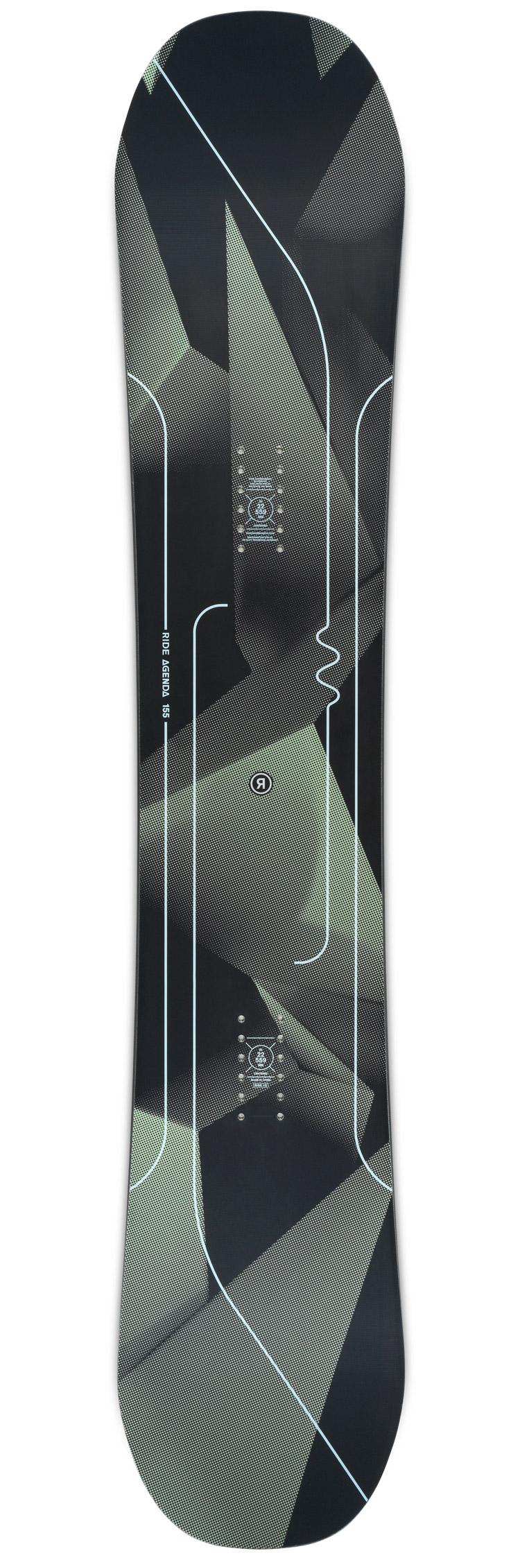 Ride - Pack Snowboard Agenda - 158 + King - Snowboard