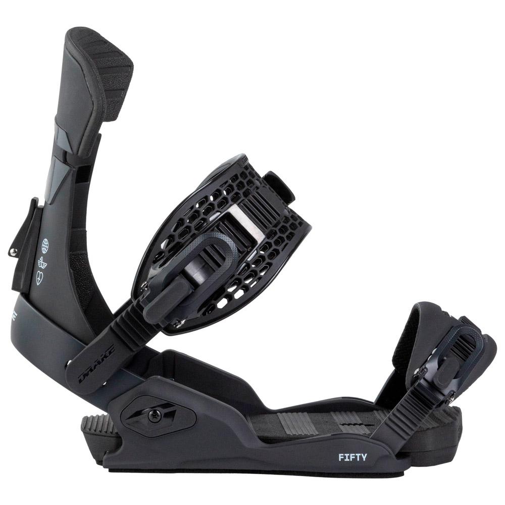 Drake Snowboard binding Fifty Black - Winter 2026 | Glisshop