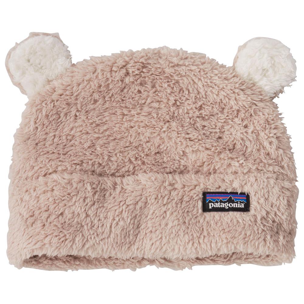 Patagonia - Baby Furry Friends Hat Shroom Taupe - 12M - Mütze - Größe 12M - Shroom Taupe - Glisshop.de