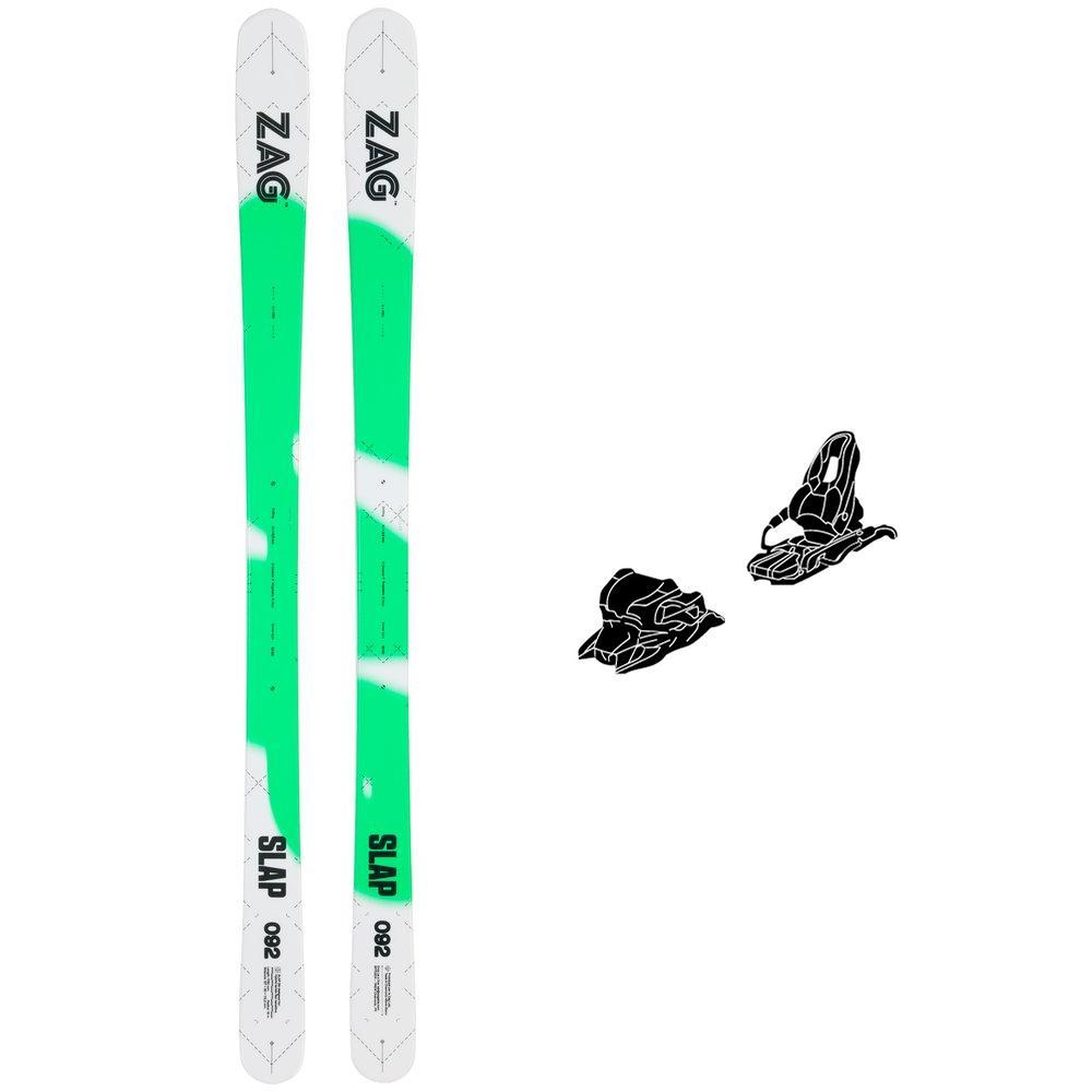 Zag - Alpine ski set Slap 92 Green + bindings - Ski