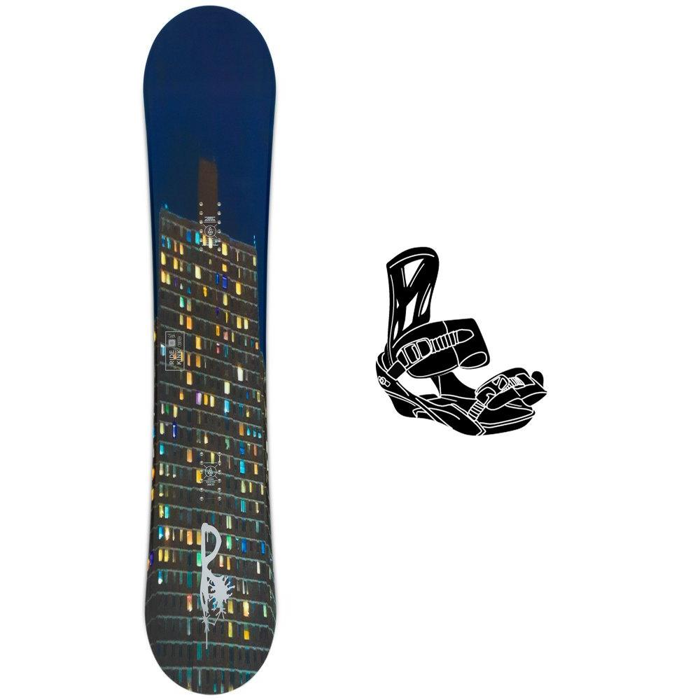 Ride - Pack Snowboard Kink - 157W + King - Snowboard