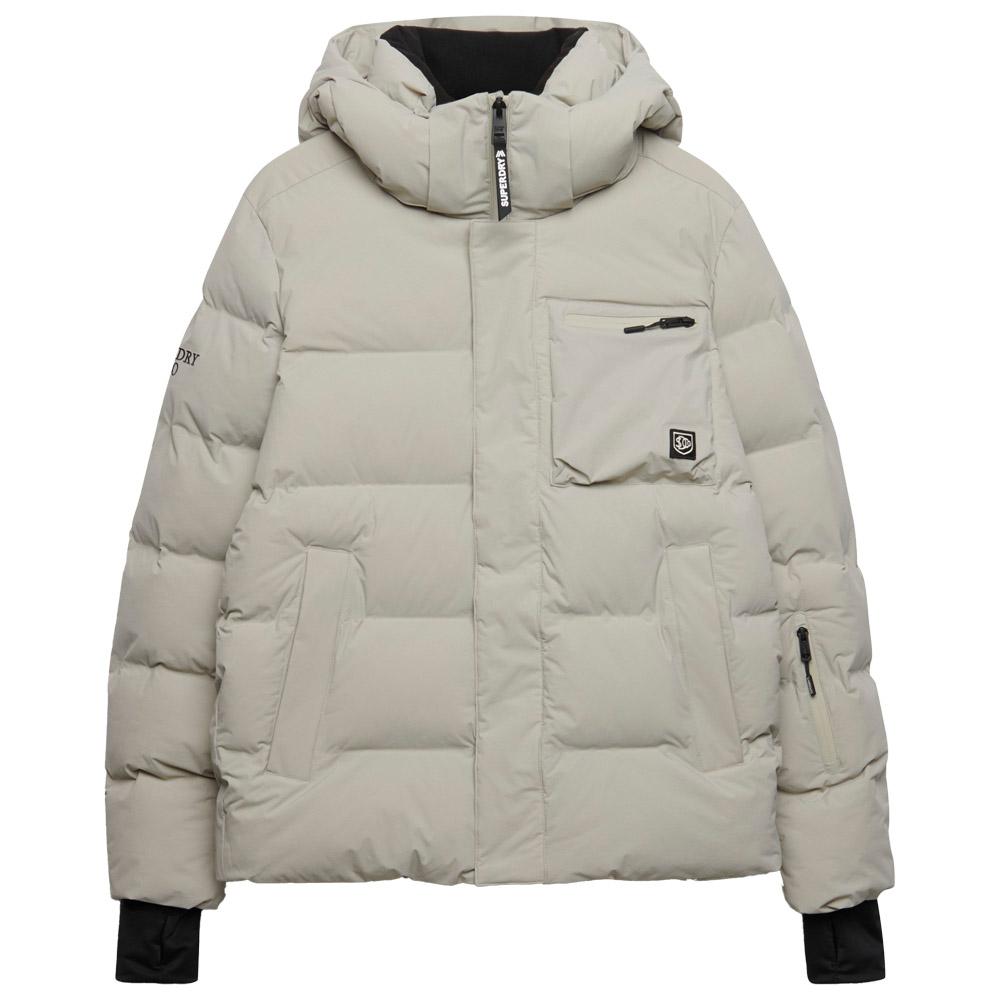 Superdry - Ski Padded Willow Grey - XL - Funktionsjacke