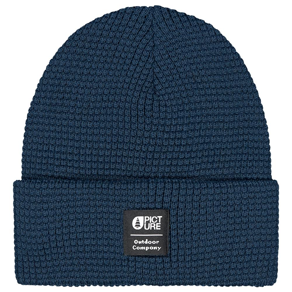 Picture - York Beanie Dress Blue - Beanies