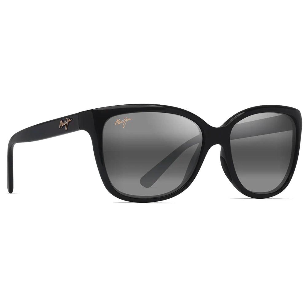 Maui Jim - Starfish Noir Brillant Neutral Grey Minéral Superthin - Sonnenbrille - Schwarz - Damen - Glisshop.de
