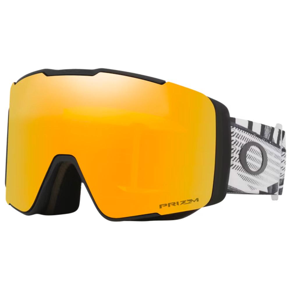 Oakley - Line Miner Pro L Black Forge Prizm 24k Iridium + Prizm Sage Gold Iridium - Skibrille - Schwarz - Glisshop.de
