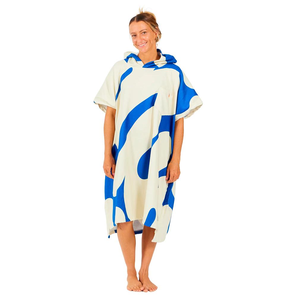 After Essentials - Swim Club Splash Blue - Badeponcho