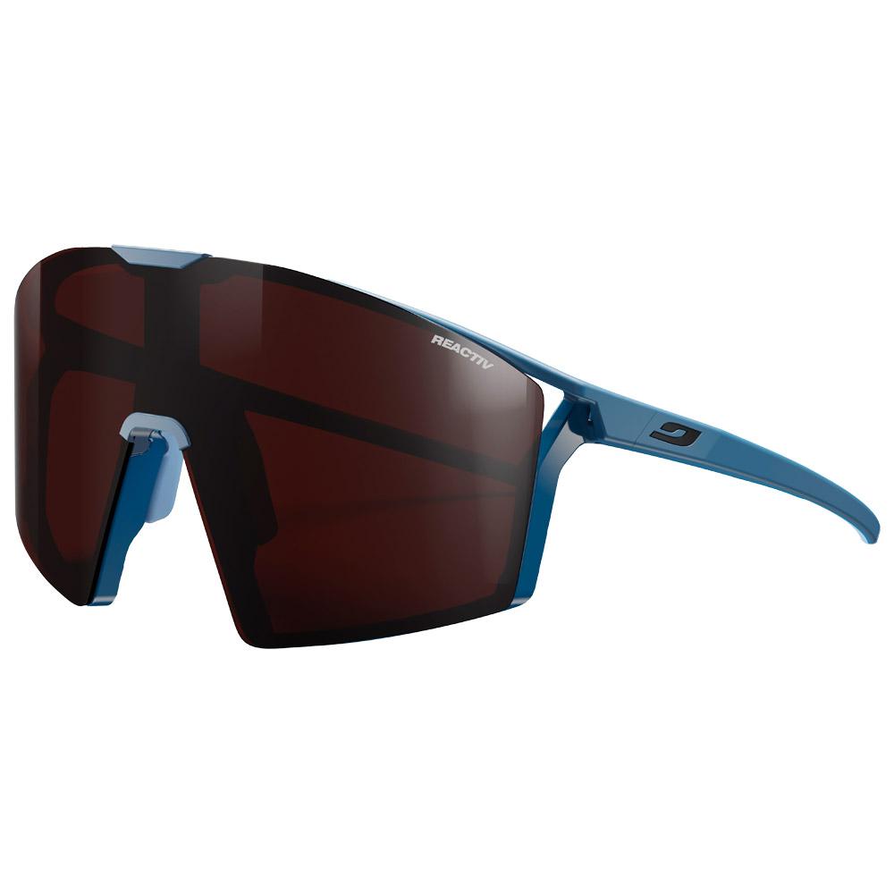Julbo - Edge Cover Mat Bleu Bleu Reactiv 0-4 High Contrast - Sonnenbrille
