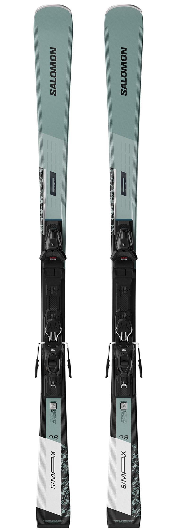 Salomon - Pack Ski E S/Max 8 - 160 + M10 Gw Black L80 - Ski