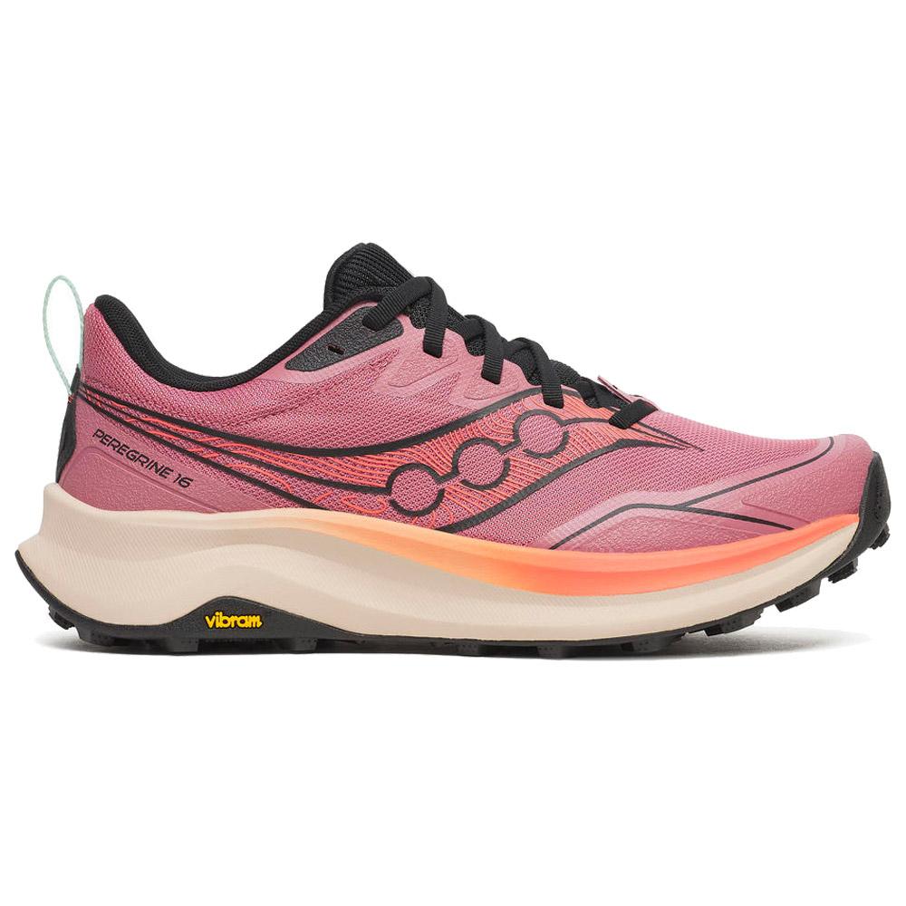Saucony - Peregrine 16 Wmn Mauve Salmon - 6 - Trailrunning-Schuhe - Größe 6 - Mauve Salmon - Damen - Glisshop.de