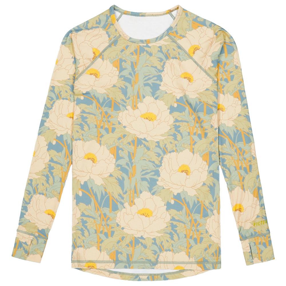 Picture - Milita Printed Top Timeless Flower Print - S - Technical underwear