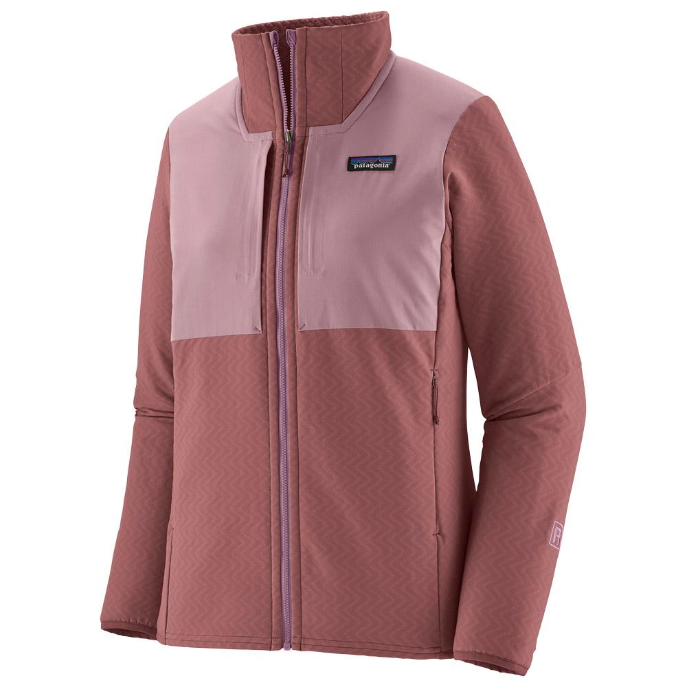 Patagonia - W's R2 Crossstrata Jkt Dulse Mauve - L - Fleece