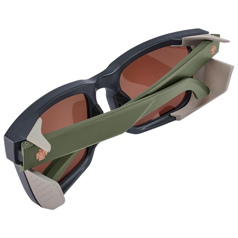 Spy Sunglasses Helm Tech Matte Dark Olive Happy Bronze Polar Olive Spectra Mirror Summer 2024 Glisshop