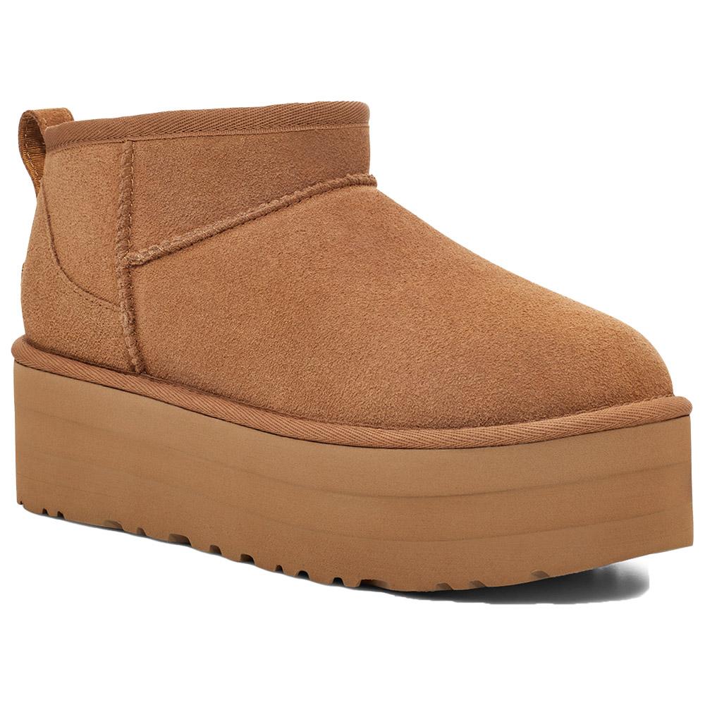 UGG Shoes W Classic Ultra Mini Platform Chestnut - Winter 2026