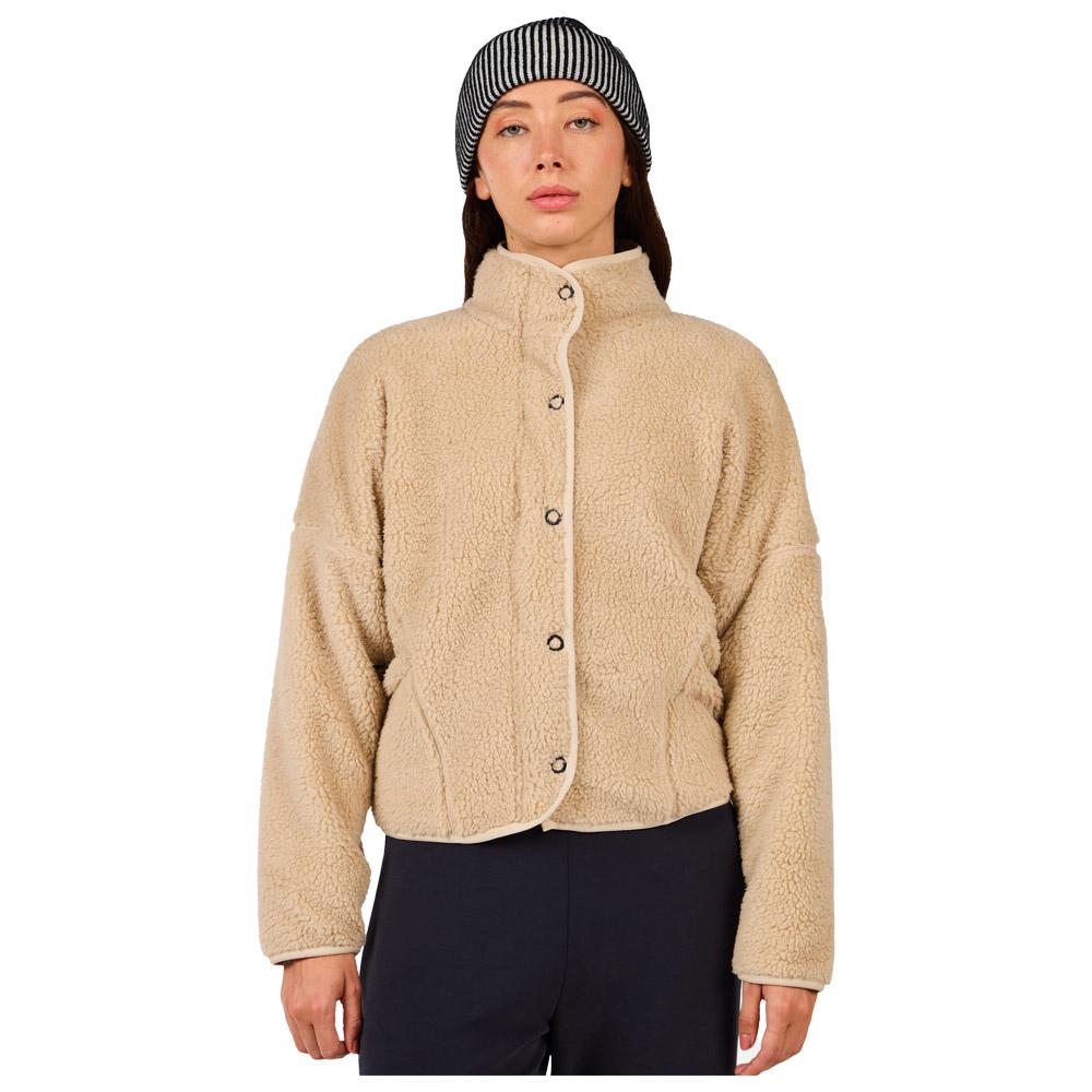 Rossignol - W Alltrack Snap Sherpa Jacket Fog - L - Fleece