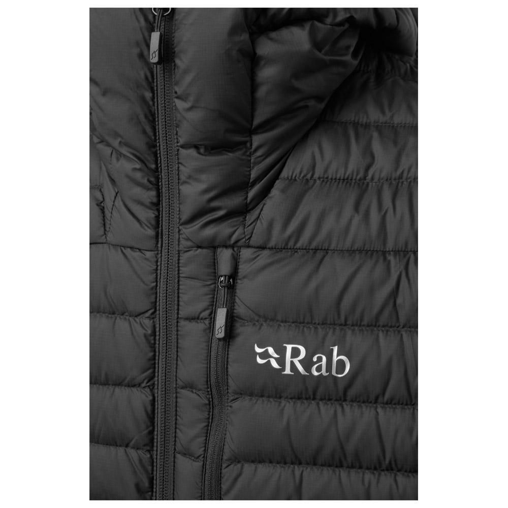 Rab microlight alpine jacket black shark online