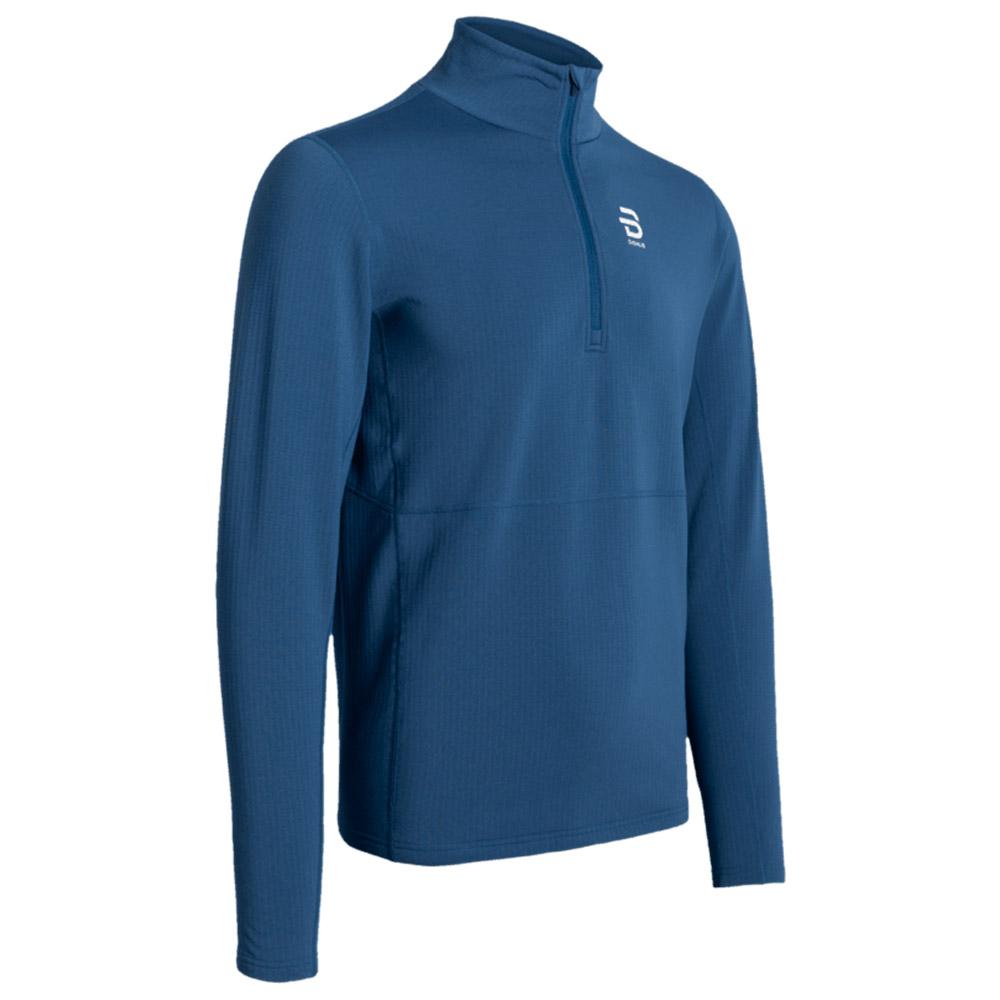 Bjorn Daehlie - Half Zip Pace Men Dark Denim - L - Fleece - Größe L - Dark Denim - Herren - Glisshop.de