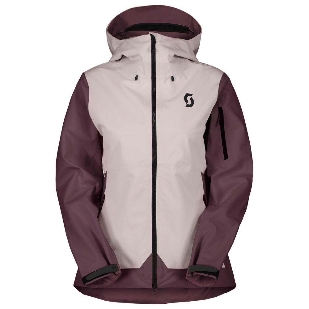 Scott - Jacket W's Explorair 3 Layer Wax Pink Cocoa Red - M - Technische Jacke