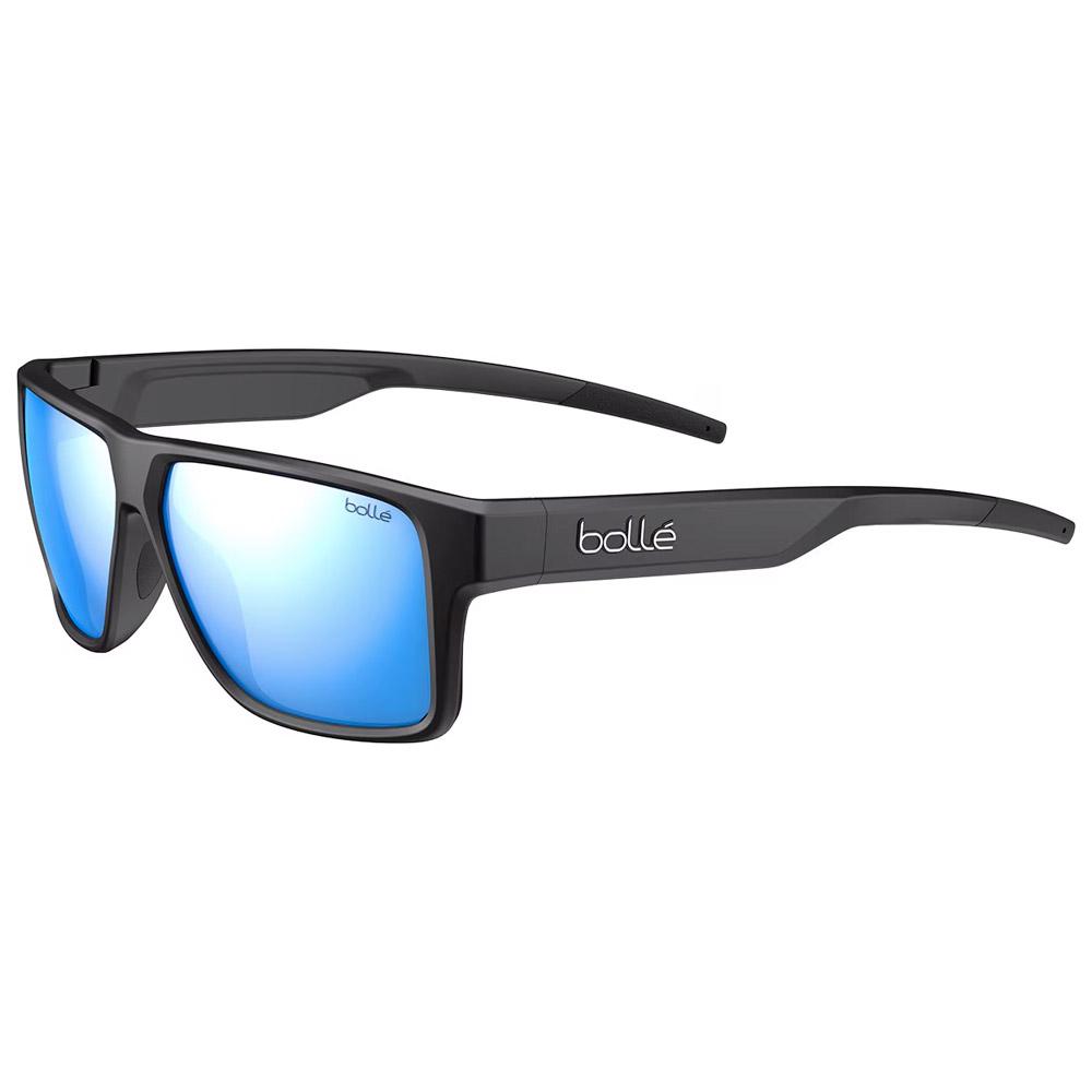 Bollé - Temper Black Matte Sky Blue Polarized - Sunglasses