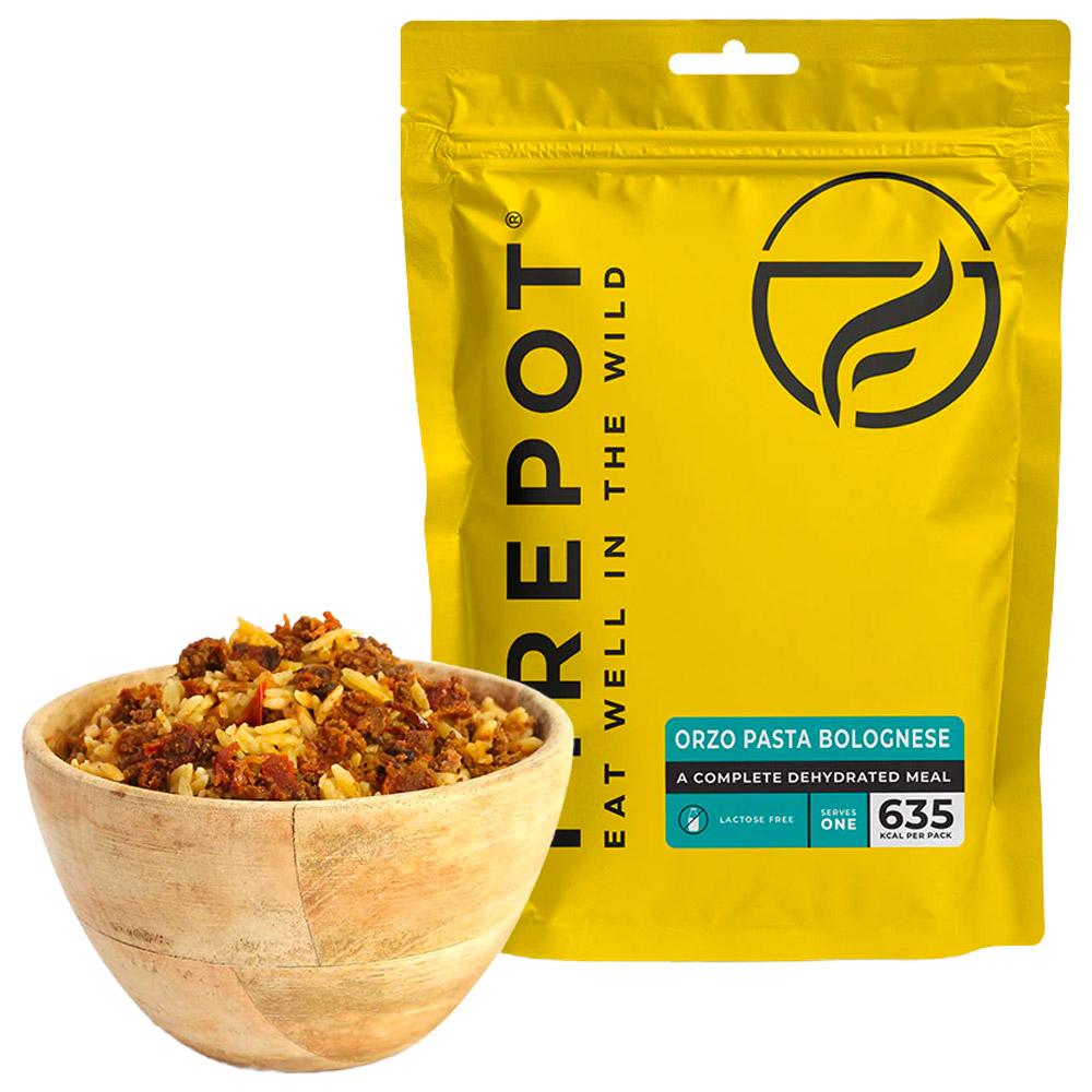 Firepot - Pâtes Orzo A La Bolognaise 135 g. - Freeze-dried meals