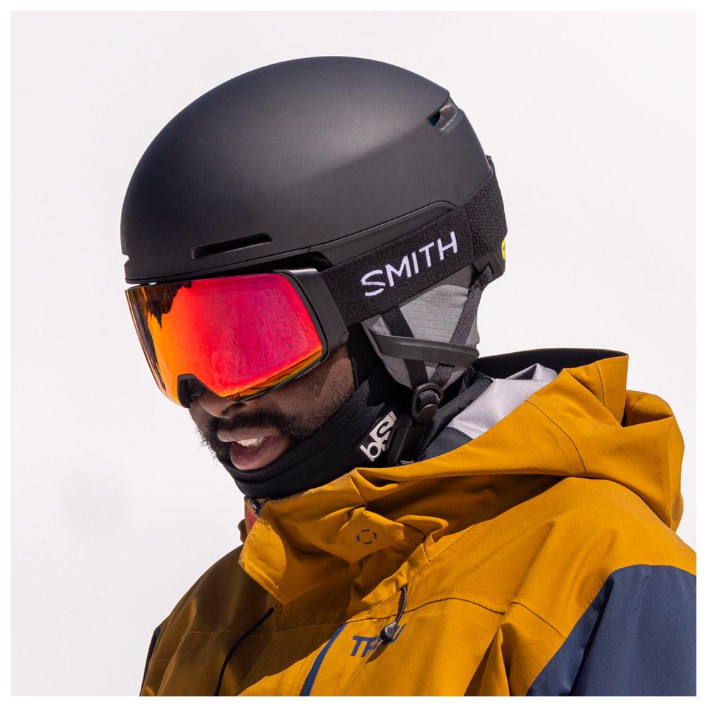 Smith Goggles 4D Mag Asian Fit Black Chromapop Photochromic Red