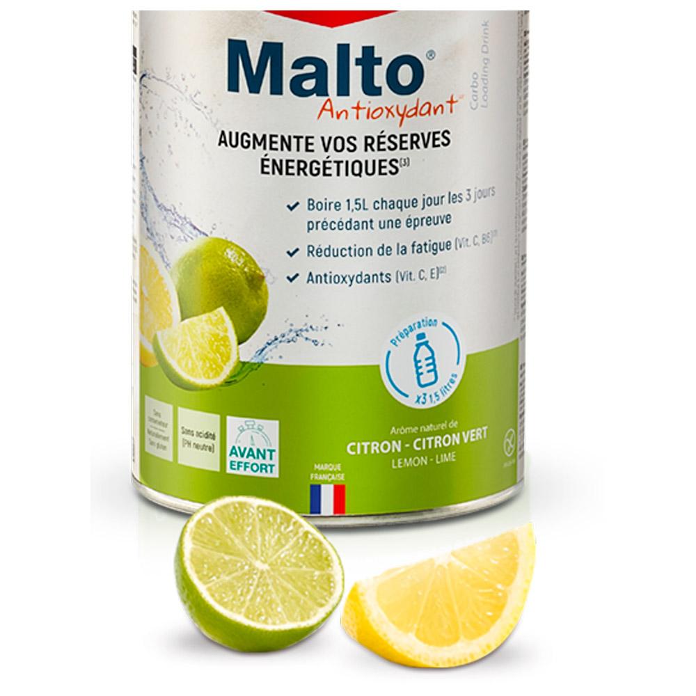 Overstims - Malto Antioxydant 450 g. Citron & Citron Vert - Getränk - Grün - Glisshop.de