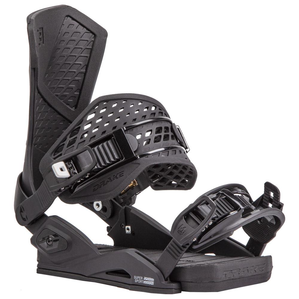 DRAKE SUPERSPORT NATURAL CANT EVO ビンディング Drake Snowboard binding Supersport Black - Winter 2024 | Glisshop